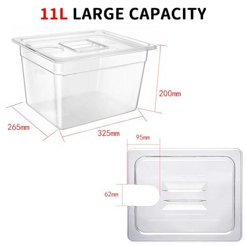 Cuiseur Sous Vide récipient transparent 11L avec grilles - 3