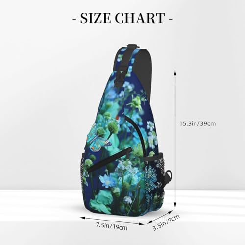 Mochila Pequeña Tipo Sling para Senderismo Negra miniatura 3