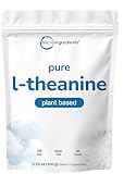 Pure L-Theanine Powder, 100 Grams, Powerfully Reduces Anxiety & Depression, Strongly Improves Sleep Quality & Alertness and Highly Promotes Relaxation. Non-GMO and Gluten Free.