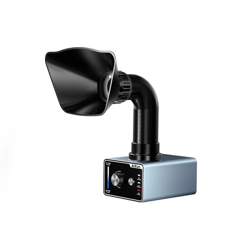 Extractor de humo de soldadura absorbedor de humo de soldadura con Luz LED