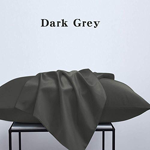 NTBAY Microfiber King Pillowcases, 2 Pack, 20 x 36, Dark Grey - image 7