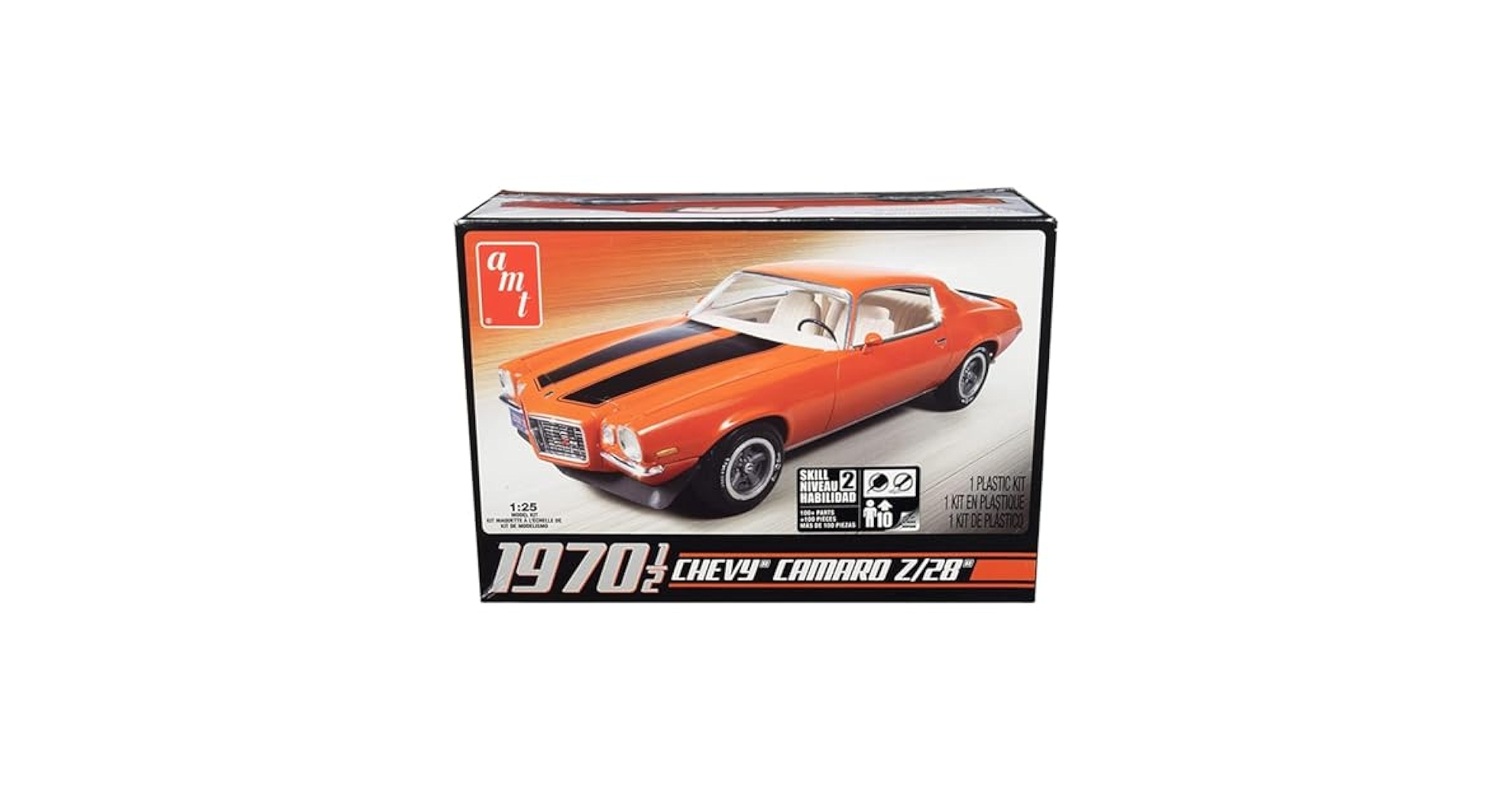 AMT 70' Chevrolet Camaro Z-28 プラモデル Amazon.com: AMT Camaro 1970 Model Kit (Classic) : Arts