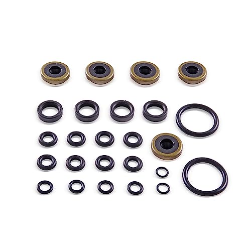 Image of Head Gasket with Bolts for Honda Civic 1.7L HS26236PT HBHO034 | Honda Civic DX /LX 2001-2005; 1.7L L4 SOHC 16V D17A1; MLS steel; Includes head bolts; Prevents oil leaks