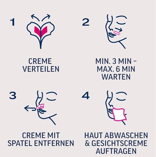 Veet Bandas de Cera Fria Depilatoria para Depilación Facial con Aceite de Almendras y Aroma de Aciano, Easy Gelwax, Pieles Sensibles, 20 Bandas - imagen 4