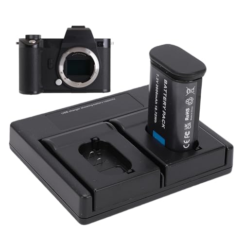 Chargeur de batterie d'appareil photo USB avec batterie 2600mAh pour Leica Q3 SL3