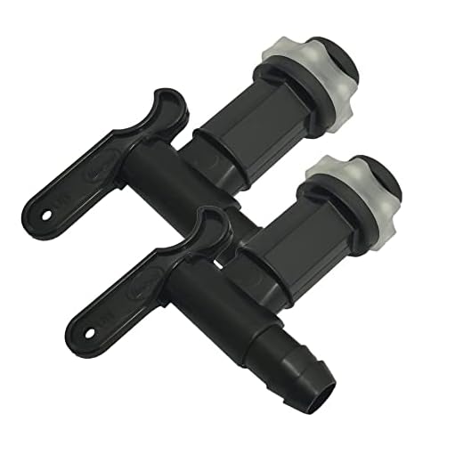 Bulk Hardware - Grifo para depósito de agua (con tuerca, 2 unidades)