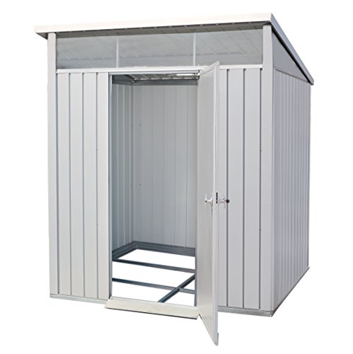 Duramax 41872 6 x 5 FT Palladium Metall Schuppen – Silber – Bild 7