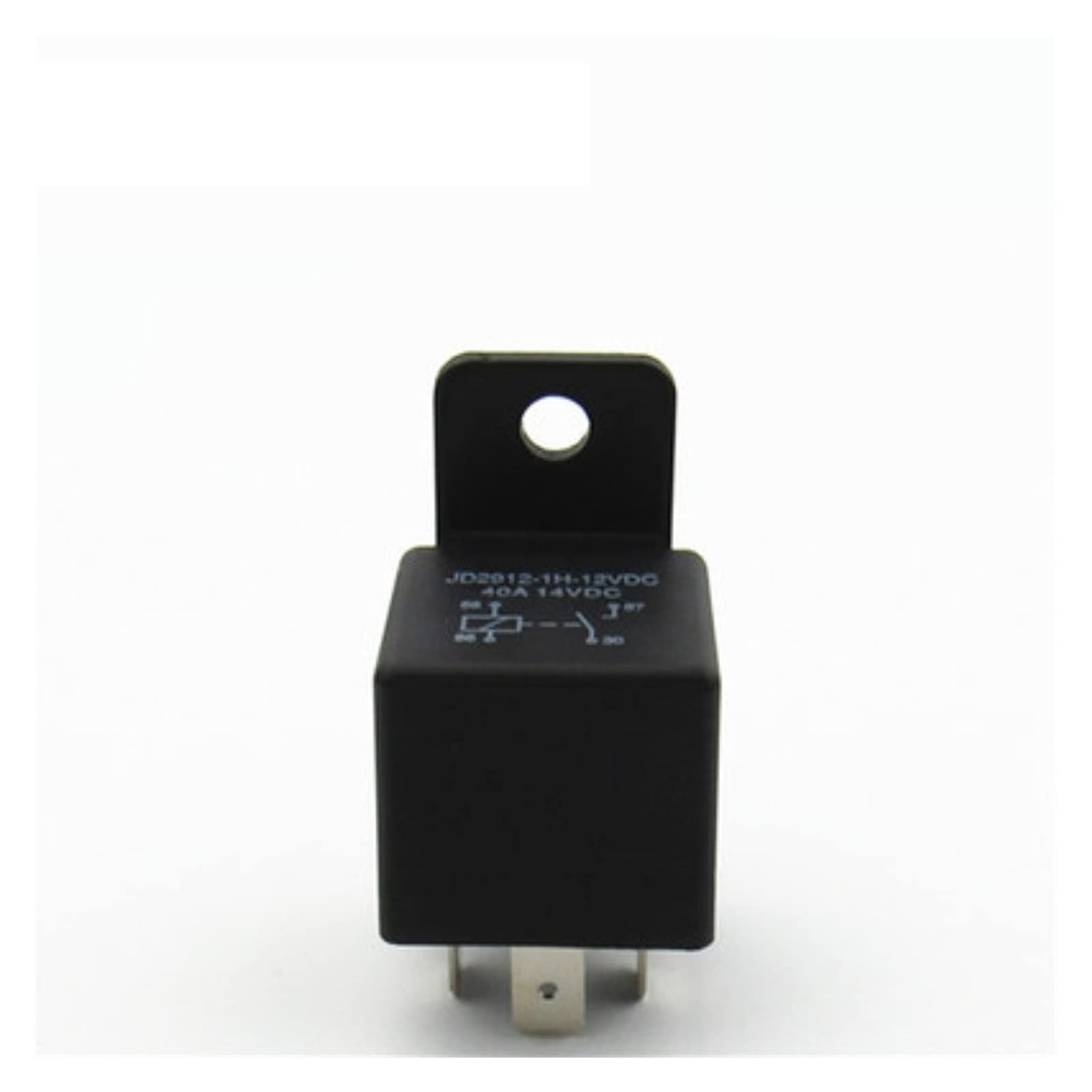 AERBNYEQP 10PCS High Power Conversion Type 12V 40A Automotive Relay 4 Foot Plastic Back JD1912 1914