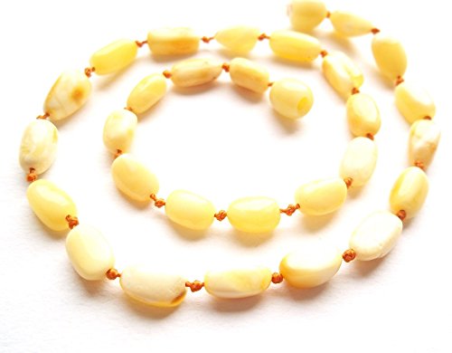 Premium Báltico ámbar collares – más alta calidad certificado auténtico ámbar báltico cuentas – varios tamaños de 29 a 46 cm – 100 días 100% Satisfacción, garantía de devolución.
