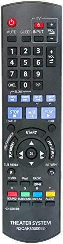 N2QAKB000092 Remote Replacement for Panasonic Blu-ray Disc Sound System image 5