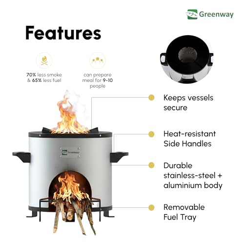 Image of Greenway Jumbo Stove, Improved Biomass Cooking Stove.