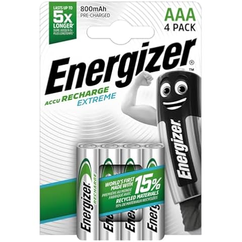 Piles Rechargeables AAA Energizer Cover