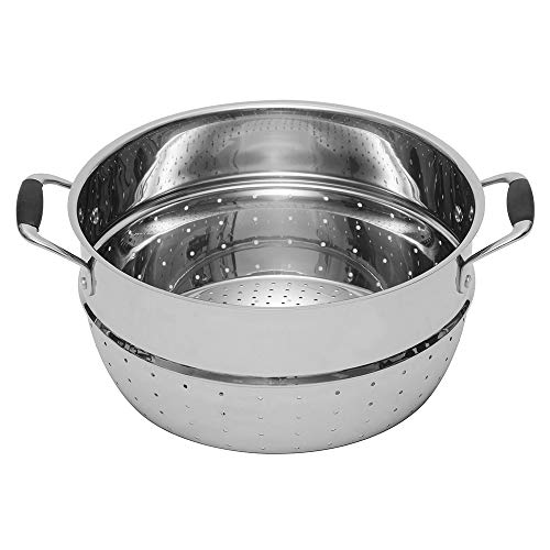 Roots & Branches Deluxe Stainless Steel Steam Juicer with Tempered Glass Lid VKP1150