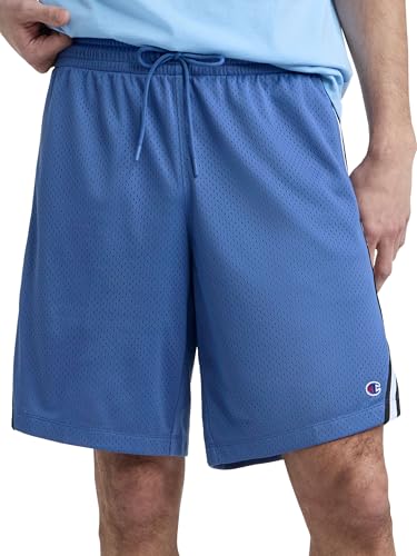 Champion Mens 10 Lacrosse Shorts Standard Fit Lightweight Available in Regular and Big & Tall Coastal Fjord Medium