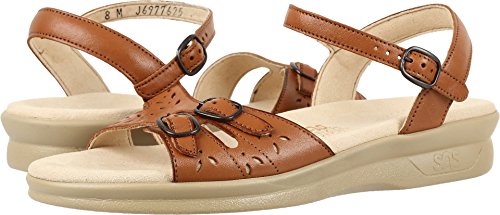 Image of Leather Duo Sandals by SAS