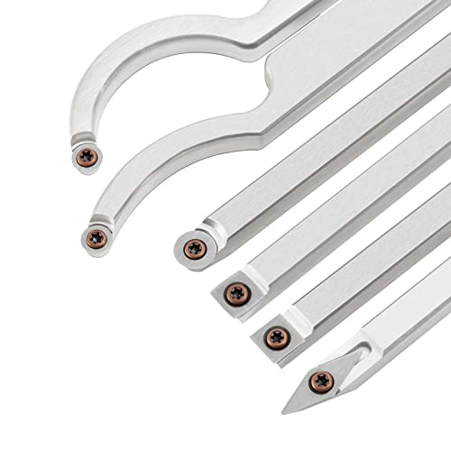 Gouges tournage bois équipées de plaquettes de coupe en carbure premium pour finitions nettes - 6