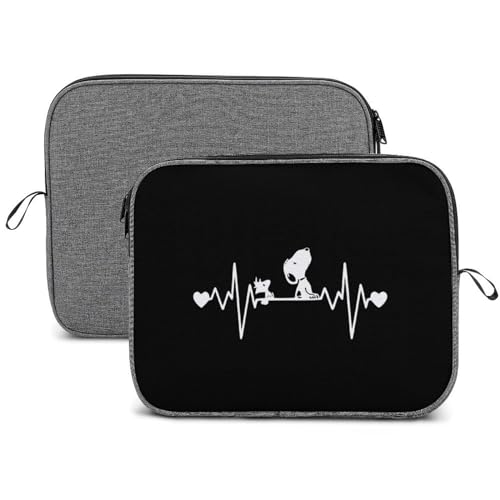 スヌーピー ウッドストック 【 ラップトップケース 13インチ 14インチ 】 パソコンケース PCケース Pearlona ノートパソコンバッグ スリーブ 耐衝撃 軽量 撥水加工 全面保護 アニメ 可愛い おしゃれ メンズ レーディス