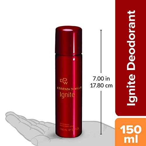 EDW Essenza Ignite Luxury Deodorant for Women, 150ml Deo Body Spray - Image 6