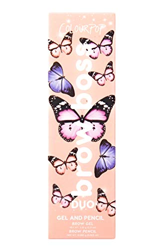 Colourpop Brow Boss Duo Gel And Pencil Dark Brown