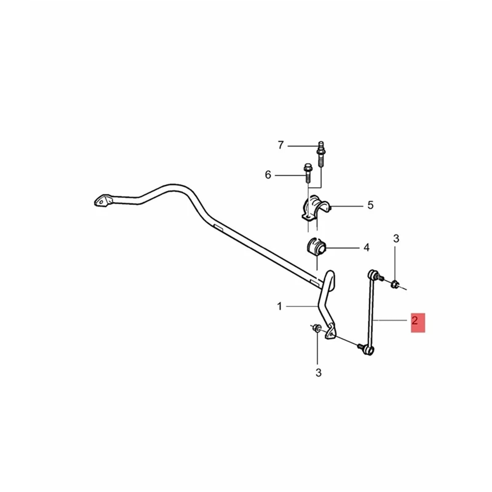 STABILIZER BAR Stabilizator Przedni Poprzeczny Drążek Stabilizatora Łącznik Do VOLVO C30 C70 S40 V40 V50 Pasuje Ford Focus MK2 MK3