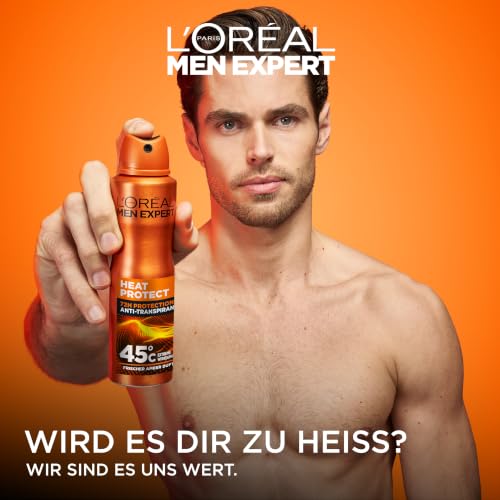 L'Oréal Men Expert Antitranspirant Deospray gegen Schweiß, 6x 150 ml – Ansicht 4
