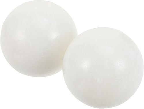 Healifty Pelota de masaje rodillo, paquete de 4 bolas de Baoding, bolas chinas de 2 pulgadas para terapia de manos, bolas de medicina china para
