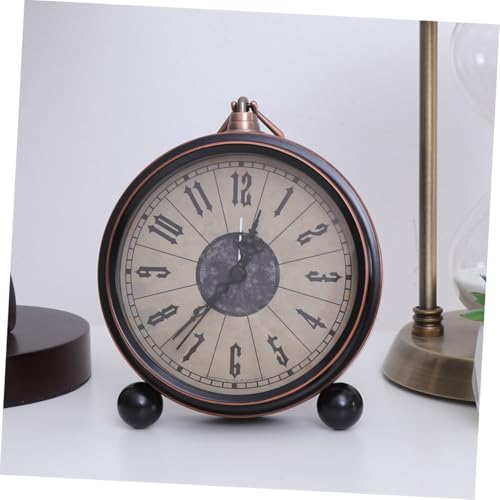 Reloj de escritorio antiguo para decoración de hogar vintage 4