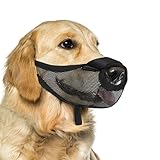 heezou maschera per la bocca cane ventilata facile da indossare muso netto comodo aggressivo e masticare muso addestramento a piedi all'aperto morso