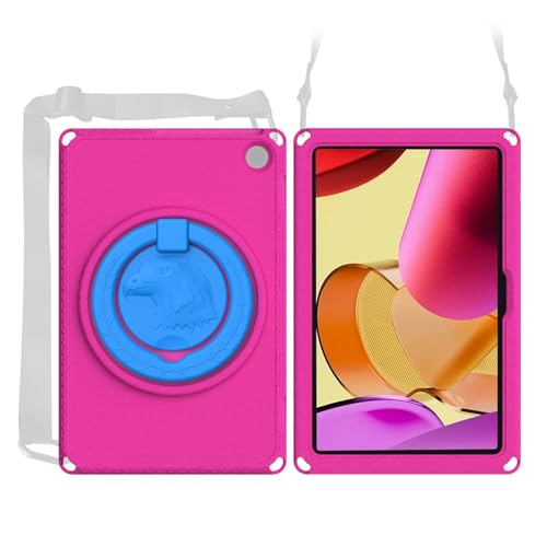 Funda protectora EVA resistente con soporte giratorio 360 para tablet Max 11 antichoque 6