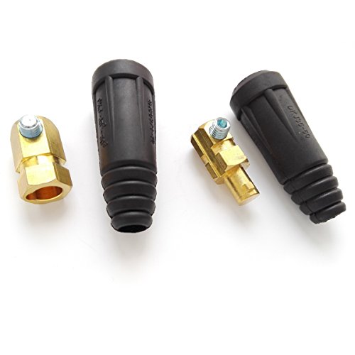 B.W.P 200Amp-300Amp 35-50 Cable Connector Male Plug and Female Socket Quick Fitting Euro Style