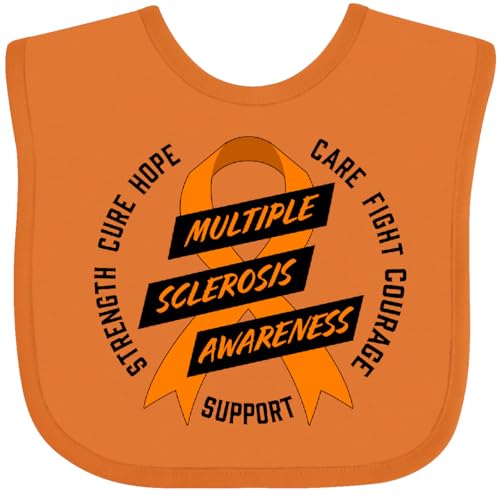 inktastic Multiple Sclerosis Strength Cure Hope Baby Bib