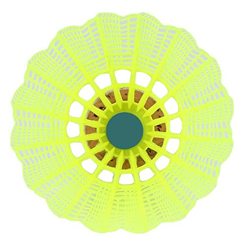 Image of MIXER 350 Green Cap Nylon Shuttlecock 6 Pieces(Yellow)