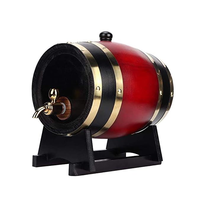 Buy Wooden Beer Barrel, 3 Liter Old Oak Barrel Wine Barrel Home Storage