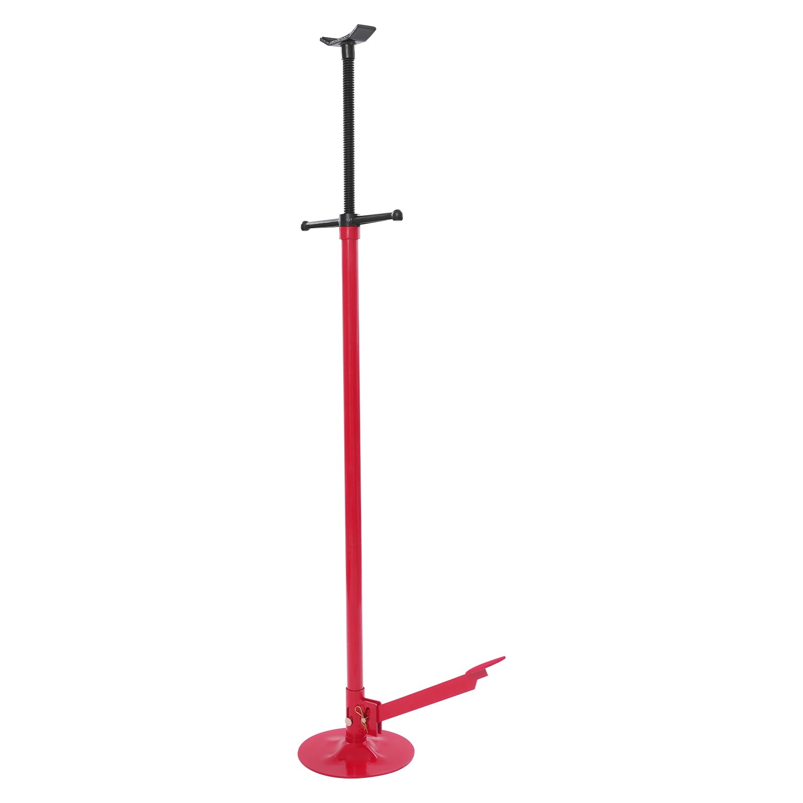 Chandelle d'essieu en acier avec pédale - Réglable en hauteur de 133,5 à 200 cm - Charge maximale : 750 kg
