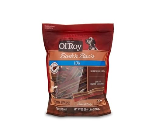 Ol' Roy Bark'n Bac'n Lean Dog Treats, 25-Ounce