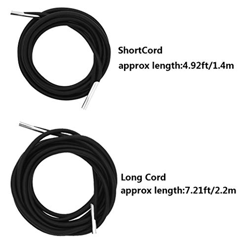 Image of Jmkcoz 4 Pcs Zero Gravity Replacement Universal Replacement Laces for Antigravity, Bungee Elastic Lounge Nylon Stretch Patio Recliners Repair for Outdoor, Lawn