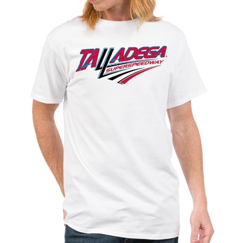 NASCAR Talladega Speedway Logo - Unisex Adult NASCAR Fan T-Shirt for Men & Women