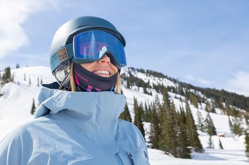 Image of Giro Method Adult Snow Goggle - Black Wordmark Strap with VIVID Royal /VIVID Infrared Lenses