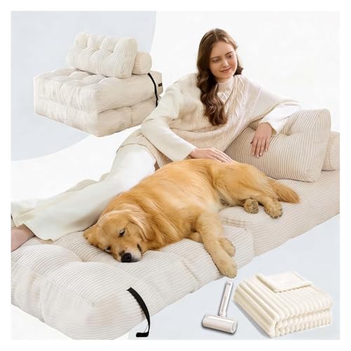 �l�ԗp���p�x�b�h 2WAY�\�t�@�[�x�b�h�A190x85x20cm �ѕz�� �A ���^�� �x�b�h ���p�x�b�h �l�ԃT�C�Y �v���[���g�l�A�Ƒ��A�y�b�g�p,white