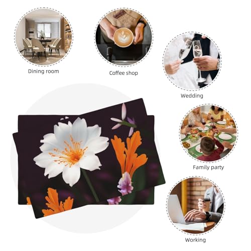 Set de table en lin lavable pour protéger votre table des taches et chaleur