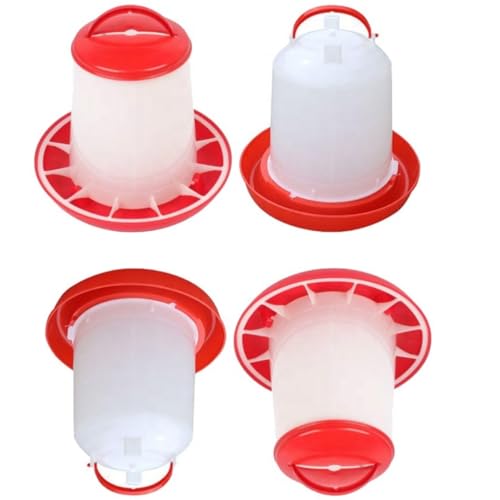 Image of TM&W-semi auto Small Birds' Feeder 1.5kg Drinker 1.5 LTR =4 pcs,