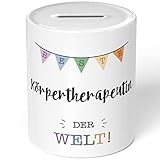JUNIWORDS Spardose Sparbüchse, Beste Körpertherapeutin der Welt (5707061)