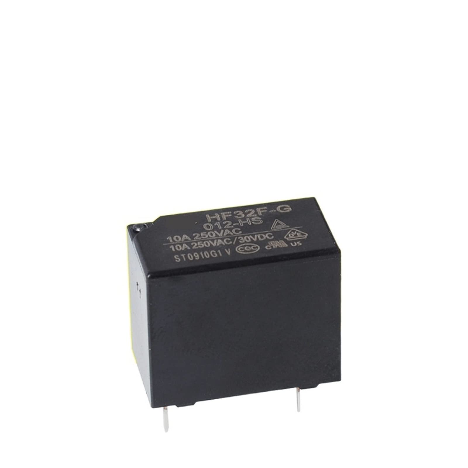 Relais HF32F-G-024-HS JZC-32F-G-012-HS 10A normalement ouvert 4 pieds PCB