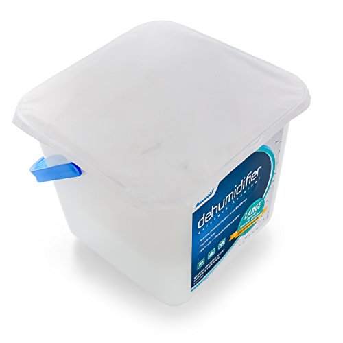 Image of Camco Moisture Absorber Bucket - Features Fast-Acting Moisture-Absorbing Agent - No-Fragrance Beads - Use with RV Storage, Camper Organization & More (44282) (Pack of 4)