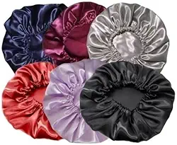 Touca De Cetim AntiFrizz, Grande, tb, Cores Variadas