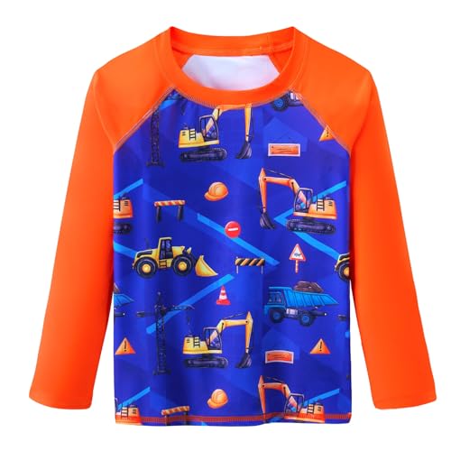 Traje de baño de Manga Larga para niños con protección Solar Secado rapido Swim Rash Top Camiseta de natación