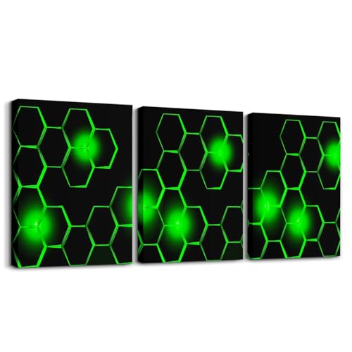 Feelyou Honeycomb Ice Wall Art Kids 12" x 16"