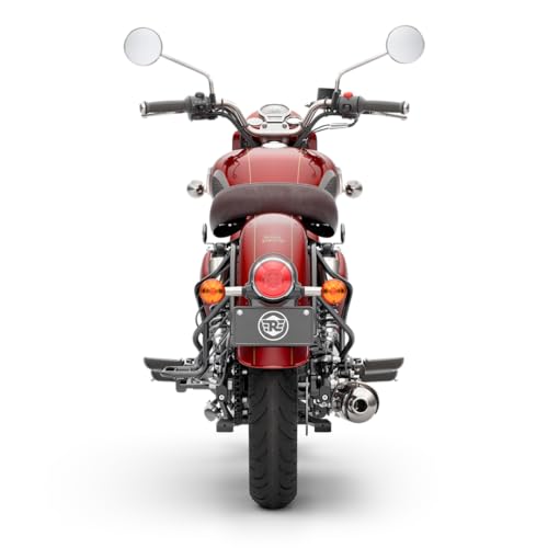 Image of Royal Enfield Classic 350 with Disc & Spoke Wheels Motorcycle (Madras Red) Booking for Ex-Showroom Price