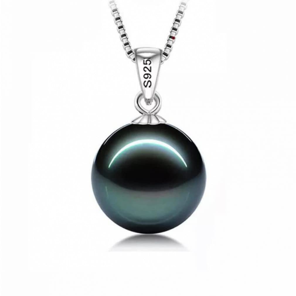 Collier argent 925 d'exception orné d'une perle majestueuse
