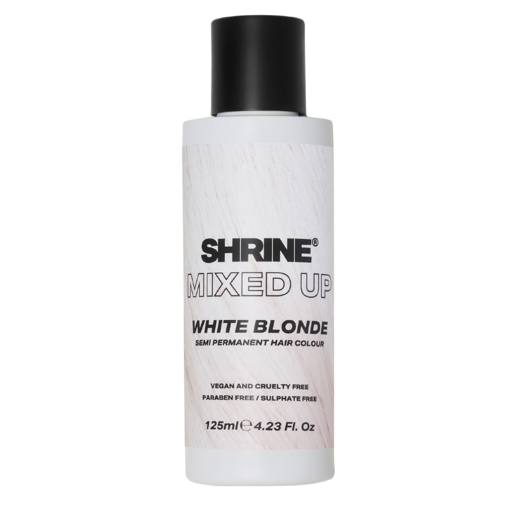 SHRINE Mixed Up WHITE BLONDE Semi Permanent Hair Colour | 125ml